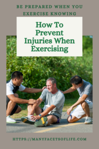 How To Prevent Injuries when exercising